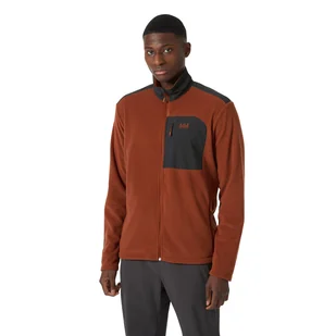 Męska kurtka polarowa Helly Hansen Daybreaker Block Jacket iron oxide - M - Kurtki męskie - miniaturka - grafika 1