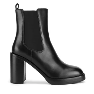 Botki Gino Rossi WGA3286-1Z Czarny - Botki damskie - miniaturka - grafika 1