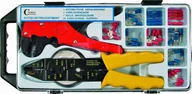 Kombinerki i obcęgi - CONDOR Werkzeug Zestaw do zaciskania konektorów 45 szt. C.3154 - miniaturka - grafika 1