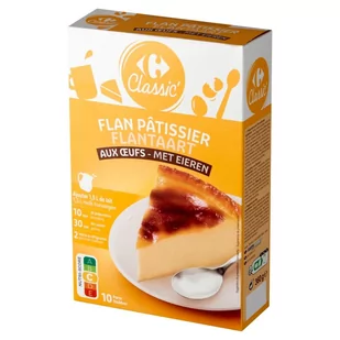 Carrefour Classic Mieszanka do przygotowania flanu pâtissier 360 g - Dodatki do ciast w proszku - miniaturka - grafika 1