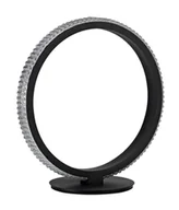 Lampy stojące - Luces Exclusivas OCANA LE41719 Lampa stołowa LED o pierścieniowym kształcie z aluminiową i akrylową konstrukcją w kolorze czarnym matowym - miniaturka - grafika 1