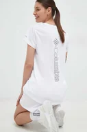 Koszulki sportowe damskie - Columbia t-shirt sportowy Columbia Hike kolor biały - miniaturka - grafika 1