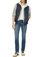 Spodenki damskie - S.OLIVER RED LABEL Dżinsy - Slim fit - w kolorze granatowym - miniaturka - grafika 1