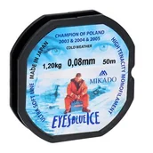 Żyłki wędkarskie - Mikado żyłka podlodowa Eyes Blue Ice 50m 0,20mm ZHD$0.20 - miniaturka - grafika 1
