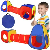 Namioty i tipi dla dzieci - Namiot Domek Iglo Tunel Dla Dzieci 3W1 Ogrodowy U277 - miniaturka - grafika 1