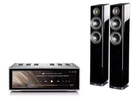 Zestawy stereo - Rose RS520 (srebrny) + VELA FS407 (czarny) - miniaturka - grafika 1