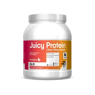 JUICY Protein, Mango-Brzoskwinia 300g / 12 porcji - Odżywki białkowe - miniaturka - grafika 1