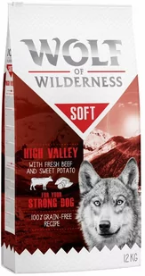 Wolf of Wilderness Soft & Strong 1 kg - Sucha karma dla psów - miniaturka - grafika 2