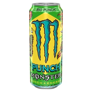 Mønster Rio Punch Gazowany napój energetyczny 500 ml - Napoje energetyczne i izotoniczne - miniaturka - grafika 1