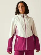 Kurtki i kamizelki sportowe damskie - Regatta Kurtka funkcyjna "Raddick III" w kolorze kremowo-fioletowym - miniaturka - grafika 1
