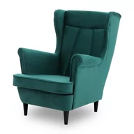 Fotele - Fotel VALIA Styl Skandynawski welur szeroka gama kolorystyczna - miniaturka - grafika 1