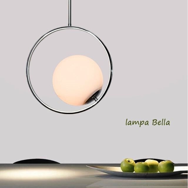 Lampa sufitowa Mcodo Stylowa lampa sufitowa Bella chromowana w stylu Glamour
