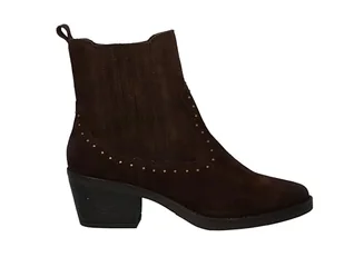 Tom Tailor Damskie sztyblety 8450060001, mokka, 36 EU, Mokka, 36 EU - Botki damskie - miniaturka - grafika 1