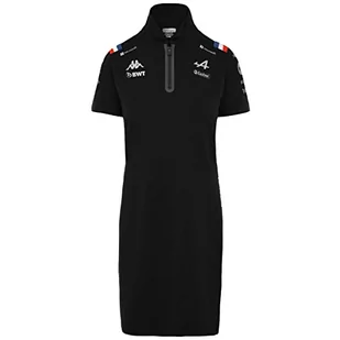 Kappa Unisex Arukif Alpine F1 luźna sukienka, czarna, L - Sukienki - miniaturka - grafika 1