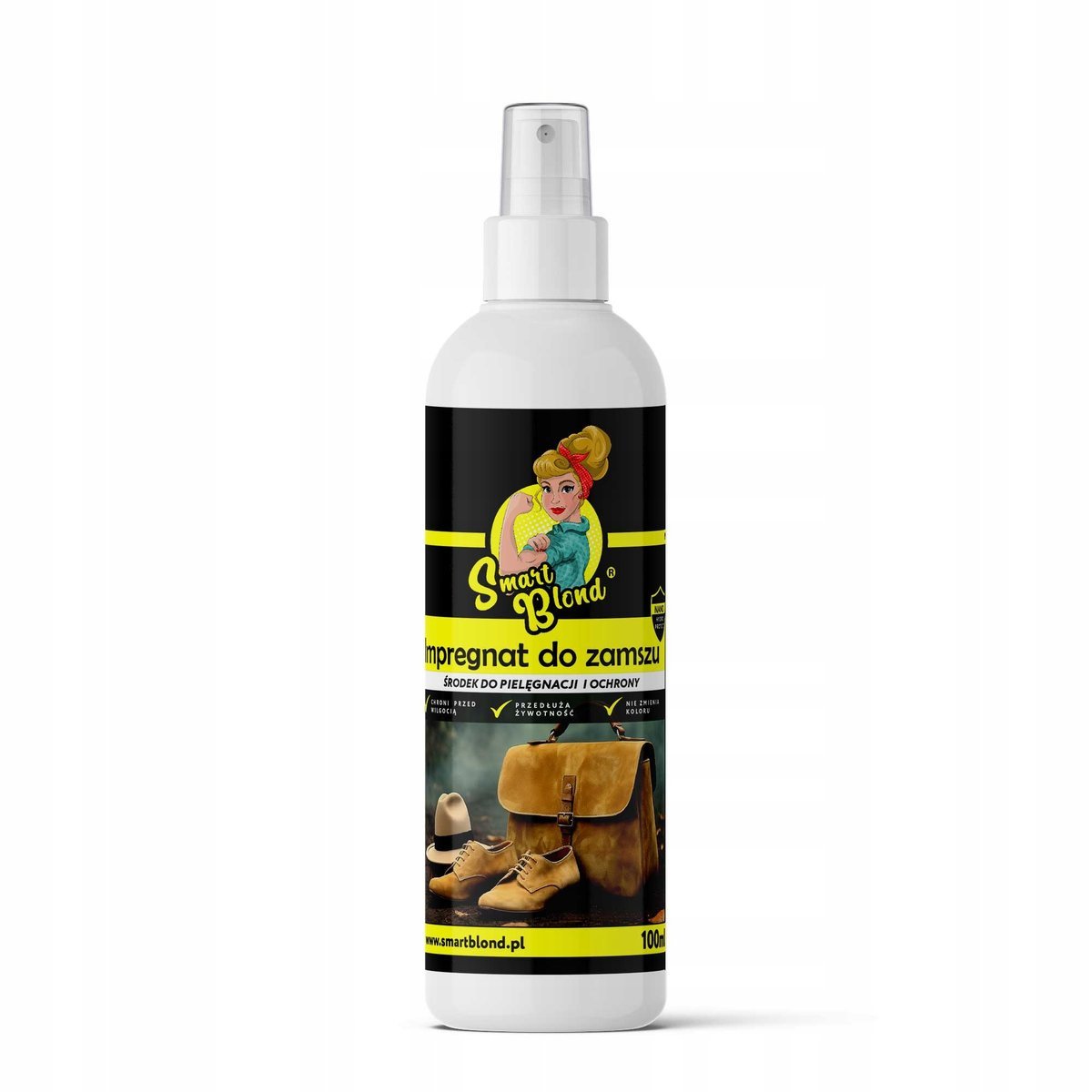 Impregnat do zamszu, nubuku ochrona przed wodą SmartBlond 100 ml