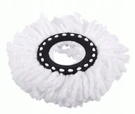 Miotły, szufle, mopy - WYMIENNY ZAPAS WKŁAD DO MOPA OBROTOWEGO SPIN TURBO 360 OKRĄGŁY NAKŁADKA - miniaturka - grafika 1