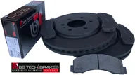 Tarcze hamulcowe - Przednie klocki + NACINANE tarcze hamulcowe BB-TECH Ford Expedition 2010- - miniaturka - grafika 1