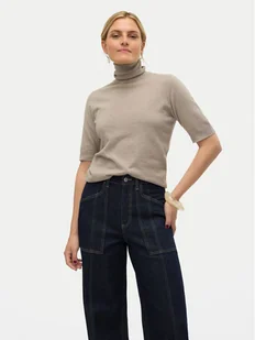 Vero Moda Sweter Fantastic 10320735 Szary Standard Fit - Swetry damskie - miniaturka - grafika 1
