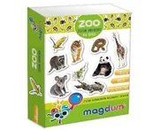 Magnesy - Zwierzęta w zoo - zestaw magnesów - Aston Active - miniaturka - grafika 1