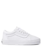 Buty dla dziewczynek - Vans Tenisówki Old Skool VN0A4BUUQLZ1 Biały - miniaturka - grafika 1