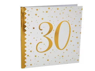 SAN Księga gości biała z nadrukiem 30 - 24 cm x 24 cm S6185-30 - Urodziny dla dorosłych - miniaturka - grafika 1