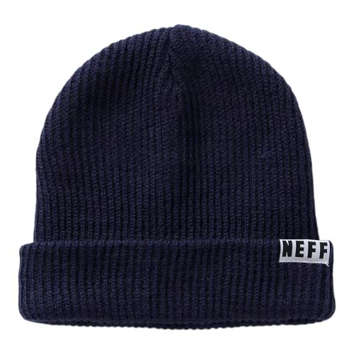 Neff Czapka beanie uniseks - granatowa, jeden rozmiar