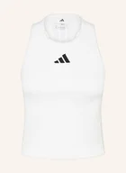 Koszulki i topy damskie - Adidas Tank Top 3s weiss - miniaturka - grafika 1
