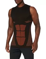 Koszulki męskie - Bellissima Męski sportowy top sportowy, Pomarańczowy (pomarańczowy B005), L/XL - miniaturka - grafika 1