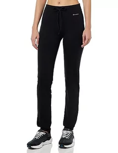 Champion Athletic C-Sport W-Cotton Lycra Cuffed spodnie dresowe damskie, Czarny, XS - Spodnie sportowe damskie - miniaturka - grafika 1