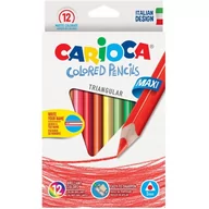 Przybory szkolne - Kredki oł.tr.CARIOCA 12k JUMBO 423936-12 170-1978 - miniaturka - grafika 1