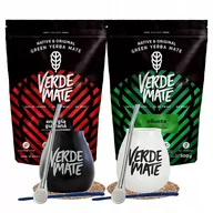 Yerba Mate - Zestaw Yerba Verde Mate x2 + Silueta + Energia 1kg - miniaturka - grafika 1