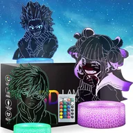 Lampy stojące - LAMPKA NOCNA 3D ILLUSION DLA DZIECI 3 WZORY 16 KOLORÓW WZÓR ANIME - miniaturka - grafika 1