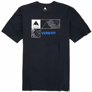 Koszulki dla chłopców - Burton LOCAL VERBIER TRUE BLACK koszulka męska - XL - grafika 1