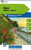 Przewodniki - Rugia 1:50 000 Mapa Wodoodporna Turystyczna 2025 Kummerly+frey - miniaturka - grafika 1