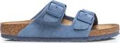 Klapki i japonki męskie - Birkenstock Birkenstock Arizona LEVE 1026729 Niebieskie 45 - miniaturka - grafika 1