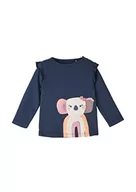 Bluzki dla niemowląt - s.Oliver Koszulka dla dziewczynek i dziewcząt, Navy, 62 - miniaturka - grafika 1