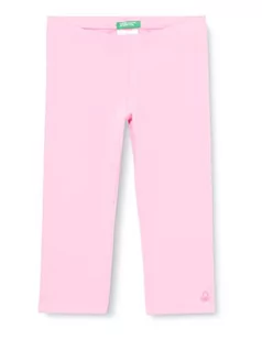 United Colors of Benetton Legginsy dziewczęce i dziewczęta, Intensywny różowy 05 F, 130 cm - Legginsy - miniaturka - grafika 1
