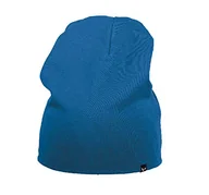 Czapki damskie - Viking dziecięca czapka zimowa, materiał bez peelingu, dla chłopców i dziewczynek, interesujące kolory, sześciokątna, niebieska - miniaturka - grafika 1