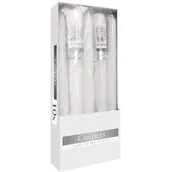 Świece - Świeca stożek S30-1/10-090 biała BISPOL - miniaturka - grafika 1