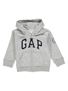 GAP Bluza w kolorze jasnoszarym - Bluzy i sweterki niemowlęce - miniaturka - grafika 1