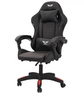 Fotel gamingowy Artnico Geso 1.0 czarno-czerwony - Fotele gamingowe - miniaturka - grafika 3