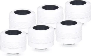 Alphacool Alphacool Eiszapfen Pro Anschluss 16mm Hardtube Fitting G1/4, 6-Pack - weiß - Chłodzenie wodne - miniaturka - grafika 1
