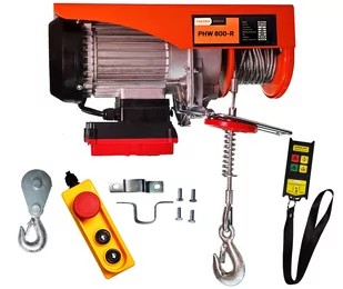 Wciągarka 800kg 230V sterowanie bezprzewodowe - Akcesoria do hydrauliki siłowej - miniaturka - grafika 1