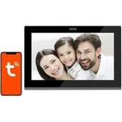 Akcesoria do domofonów i wideodomofonów - Monitor do wideodomofonu EURA VDA-08C5B - miniaturka - grafika 1