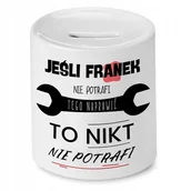 Skarbonki - Dla Górnika Skarbonka na Urodziny na Prezent` z Nadrukiem ze Zdjęciem + Opakowanie na prezent (wzór 04) - miniaturka - grafika 1