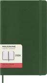 Kalendarze - MOLESKINE kalendarz 2026 ZIELONY LARGE SOFT DZIENNY (13x21) - miniaturka - grafika 1