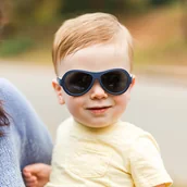 Okulary przeciwsłoneczne - Babiators Okulary Aviator Nautical Navy 0-2 lat - miniaturka - grafika 1