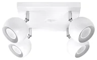 Lampy sufitowe - Sollux Lighting Plafon OCULARE 4 biały - miniaturka - grafika 1