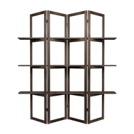 Parawany - Parawan Miron brąz 170x160 cm 4 panele - miniaturka - grafika 1