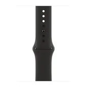 Akcesoria do smartwatchy - Apple Pasek sportowy w kolorze czarnym do koperty 44mm / 45mm / 46mm / 49mm - rozmiar XL - miniaturka - grafika 1